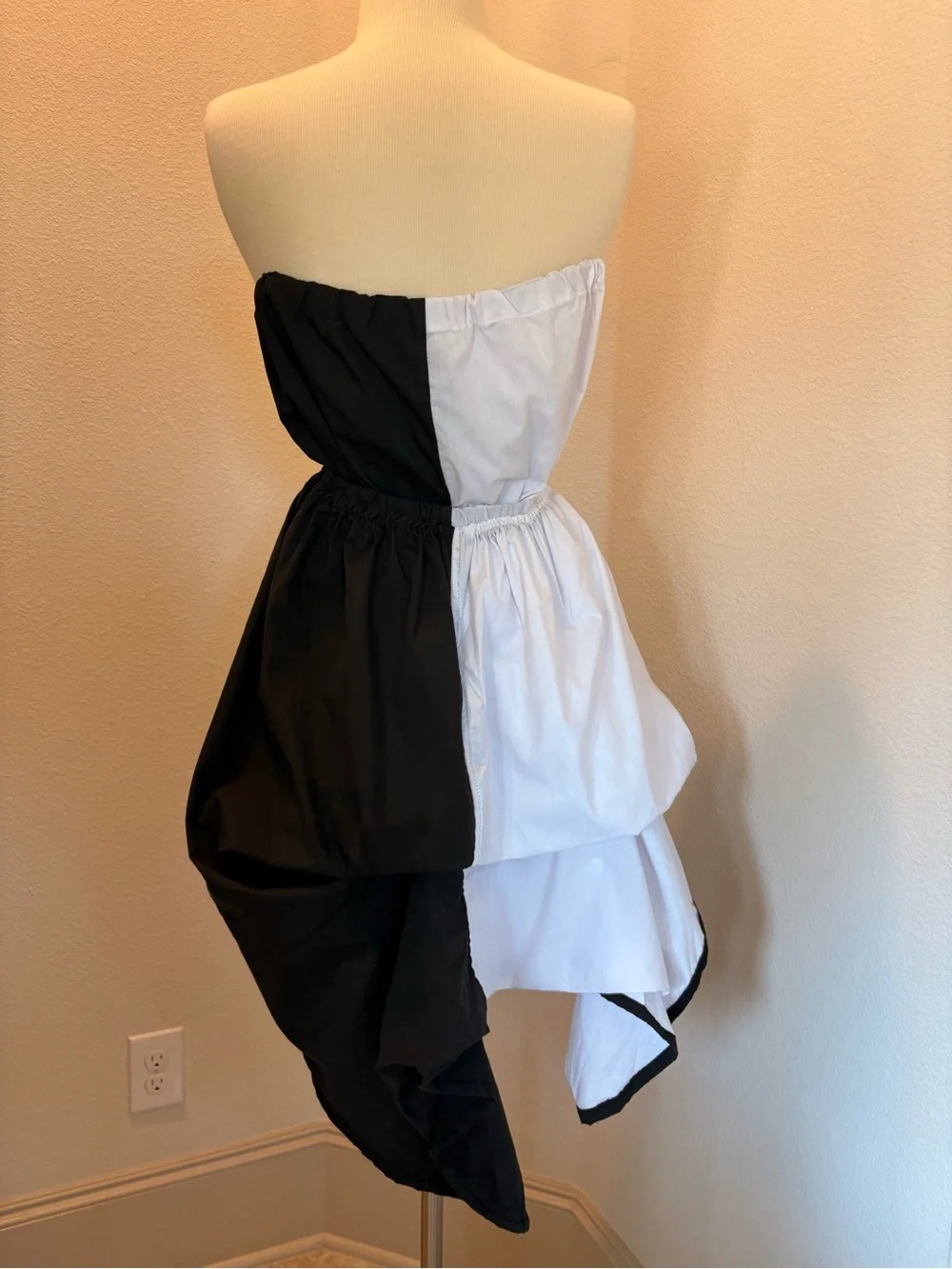 Black & White Harley Quinn Inspired Costume